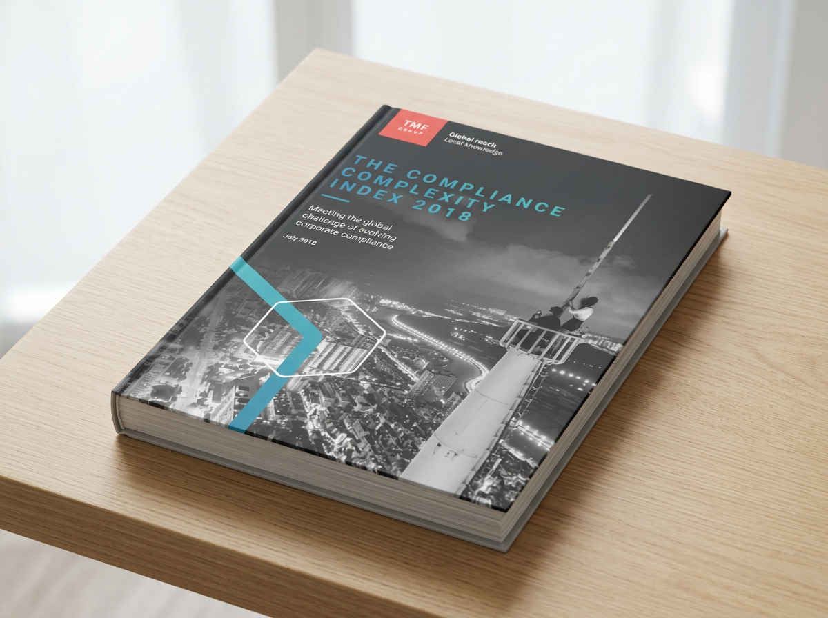 TMF Group Global Business Complexity Index report, shown as a hardback edition